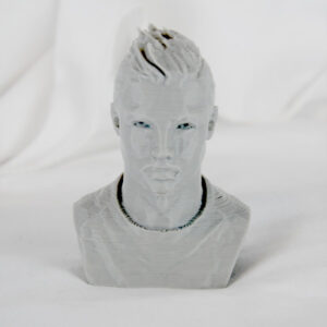 busto impreso 3D CR7